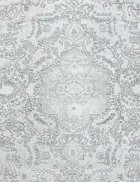 Blau Persien Persischer Vintage Teppich 300 x 239 cm - view 3