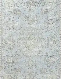 Blau Persien Persischer Vintage Teppich 220 x 220 cm - view 3