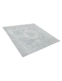 Grau Persien Persischer Vintage Teppich 196 x 196 cm - view 2