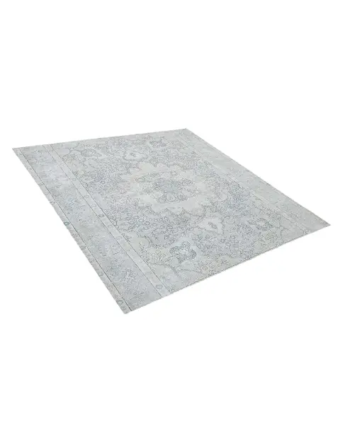 Grau Persien Persischer Vintage Teppich 196 x 196 cm - view 2