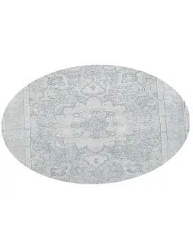 Grau Persien Persischer Vintage Teppich 196 x 196 cm - view 1