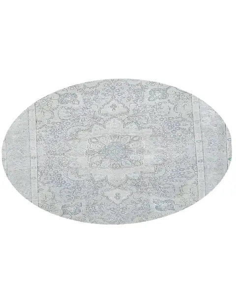 Harmaa Persia Persialaiset vintage matot 196 x 196 cm - view 1
