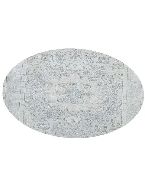 Harmaa Persia Persialaiset vintage matot 196 x 196 cm - view 2