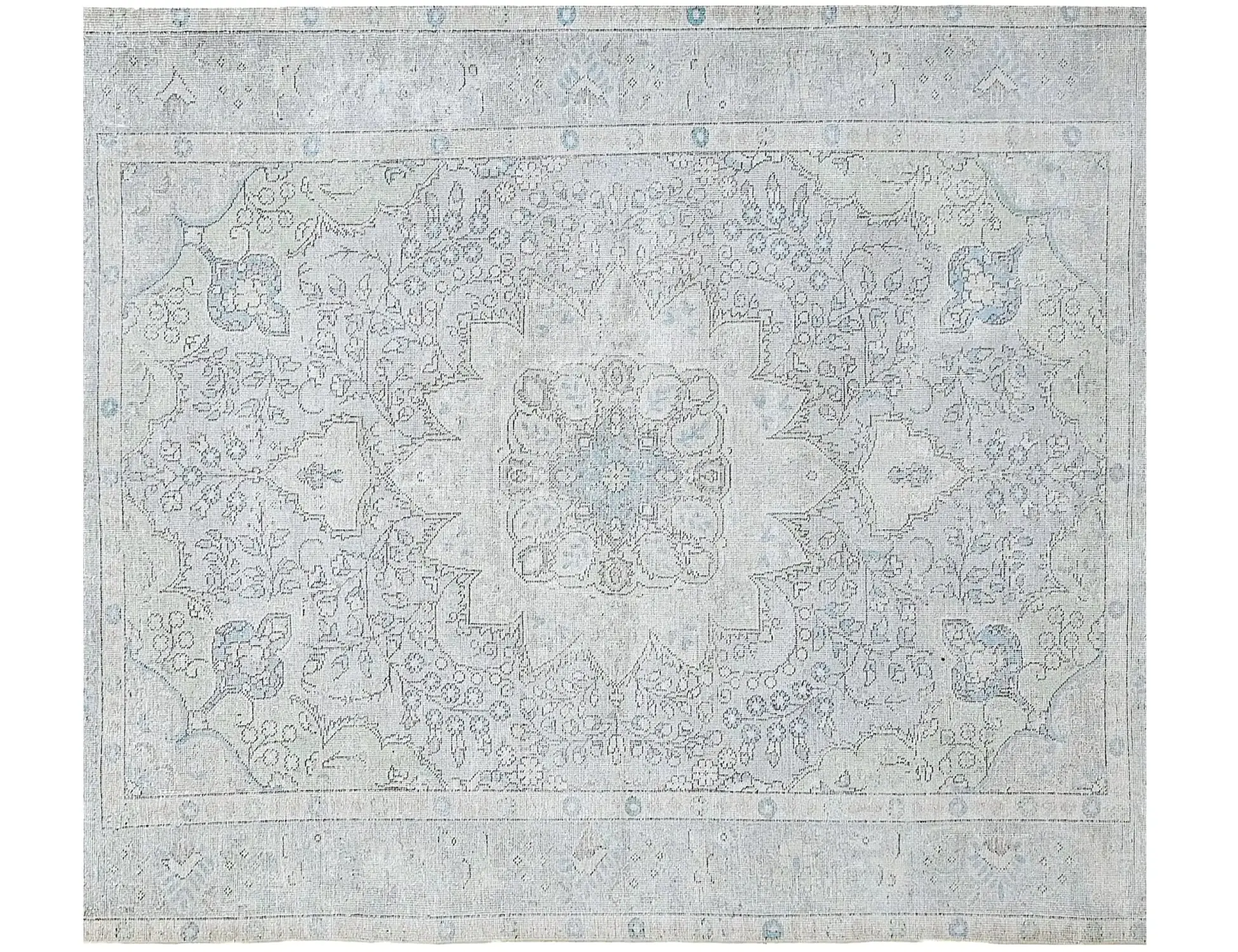 Grise Persan Tapis Persan vintage 250 x 196 cm