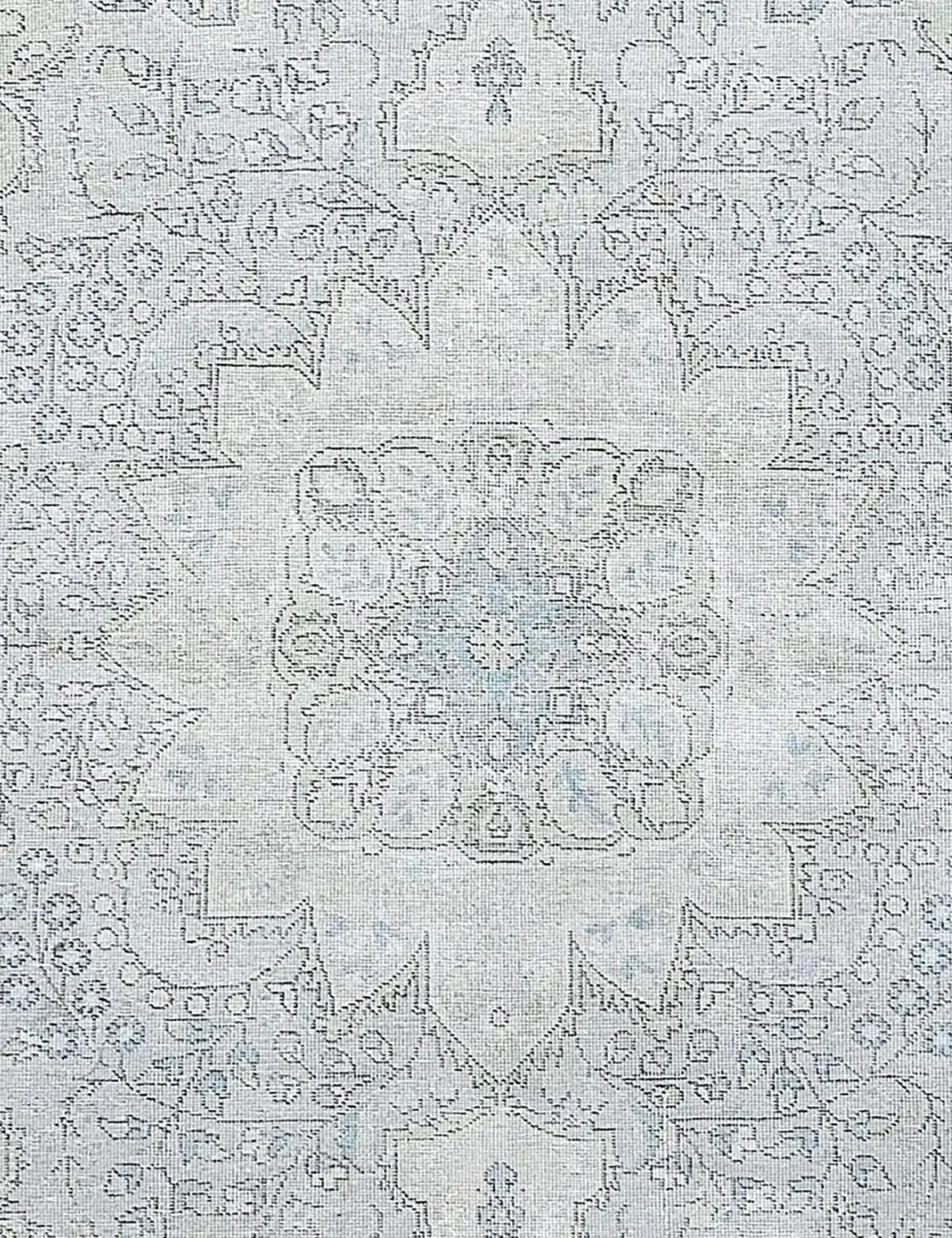 Grise Persan Tapis Persan vintage 250 x 196 cm - Tapis fait main unique
