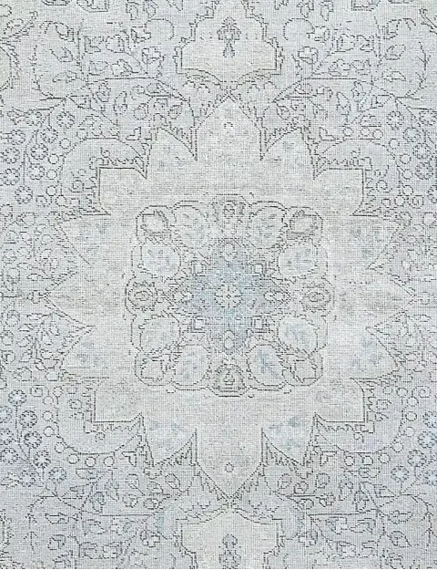 Grå Persien Persisk vintage matta 250 x 196 cm - view 3