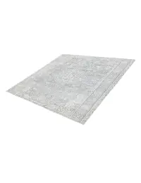 Grau Persien Persischer Vintage Teppich 192 x 192 cm - view 1