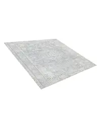 Grau Persien Persischer Vintage Teppich 192 x 192 cm - view 2