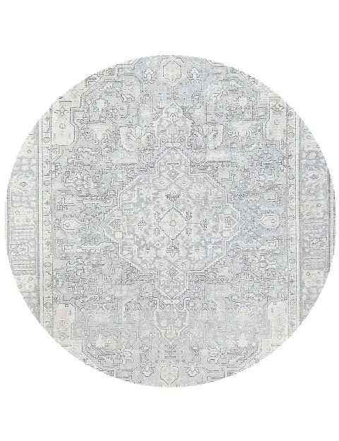 Harmaa Persia Persialaiset vintage matot 192 x 192 cm