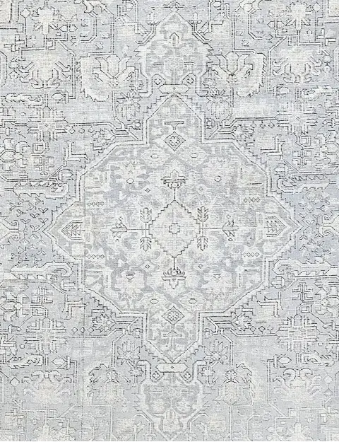 Harmaa Persia Persialaiset vintage matot 192 x 192 cm - view 3