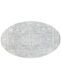 Grau Persien Persischer Vintage Teppich 192 x 192 cm - view 1