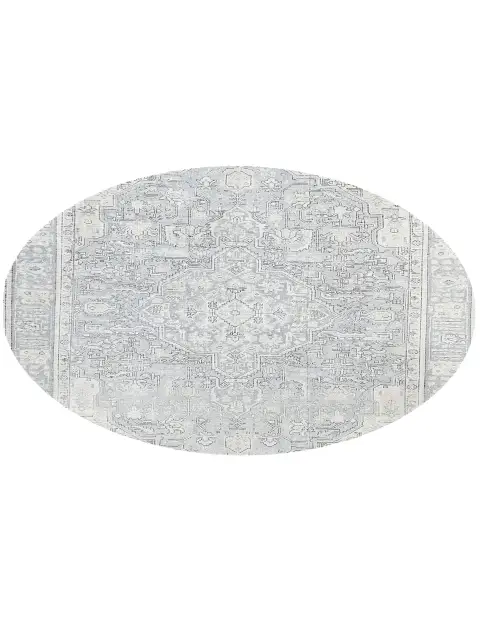 Harmaa Persia Persialaiset vintage matot 192 x 192 cm - view 2