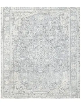 Grå Persien Persisk vintage matta 250 x 192 cm