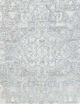 Grå Persien Persisk vintage matta 250 x 192 cm - view 3