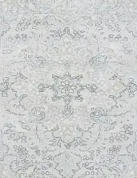 Blau Persien Persischer Vintage Teppich 190 x 190 cm - view 3