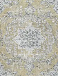 Beige Persien Persischer Vintage Teppich 192 x 192 cm - view 3