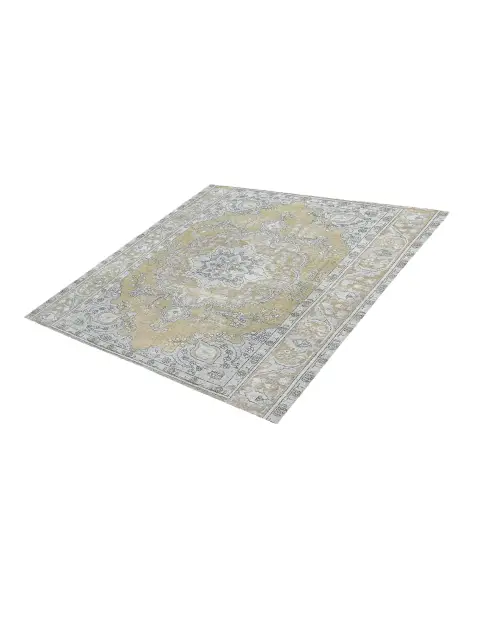 Beige Persia Persisk vintage teppe 192 x 192 cm - view 1