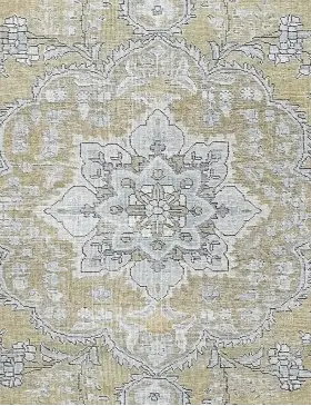 Beige Persien Persischer Vintage Teppich 192 x 192 cm - view 3