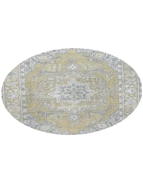 Beige Persia Persisk vintage teppe 192 x 192 cm - view 1