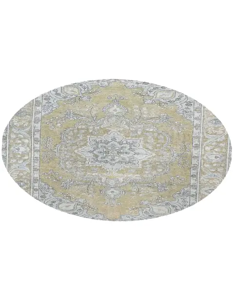 Beige Persia Persisk vintage teppe 192 x 192 cm - view 2