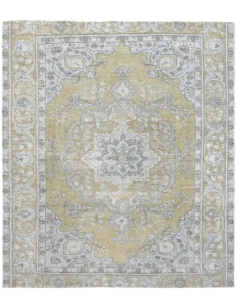 Beige Persia Persisk vintage teppe 250 x 192 cm