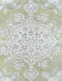 Grün Persien Persischer Vintage Teppich 199 x 199 cm - view 3