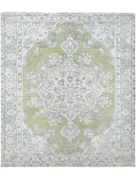 Verde Persia Alfombra persa vintage 250 x 199 cm