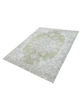 Verde Persia Alfombra persa vintage 250 x 199 cm - view 1