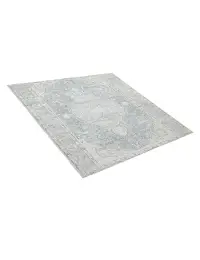 Blau Persien Persischer Vintage Teppich 196 x 196 cm - view 2
