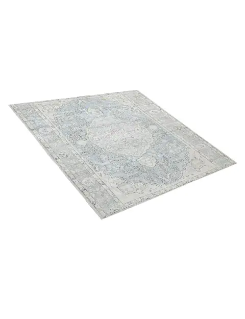 Bleu Persan Tapis Persan vintage 196 x 196 cm - view 2