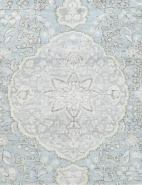 Sininen Persia Persialaiset vintage matot 196 x 196 cm - view 3