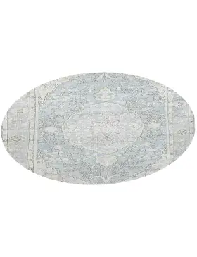 Blau Persien Persischer Vintage Teppich 196 x 196 cm - view 1