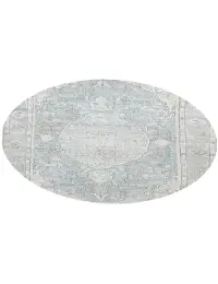 Blau Persien Persischer Vintage Teppich 196 x 196 cm - view 2