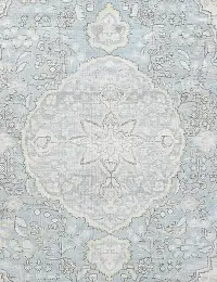 Blau Persien Persischer Vintage Teppich 250 x 196 cm - view 3