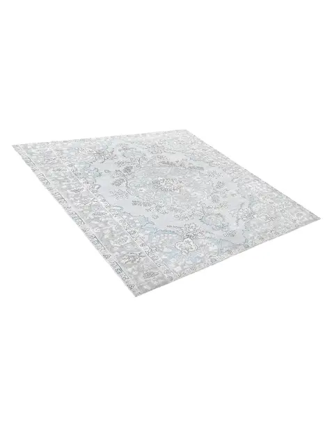 Grau Persien Persischer Vintage Teppich 201 x 201 cm - view 2