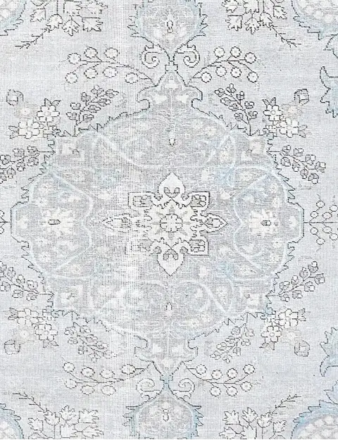 Harmaa Persia Persialaiset vintage matot 201 x 201 cm - view 3