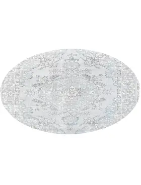 Grau Persien Persischer Vintage Teppich 201 x 201 cm - view 1