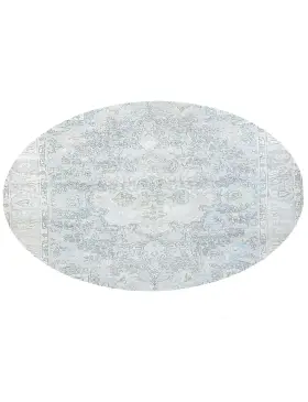 Blau Persien Persischer Vintage Teppich 199 x 199 cm - view 1