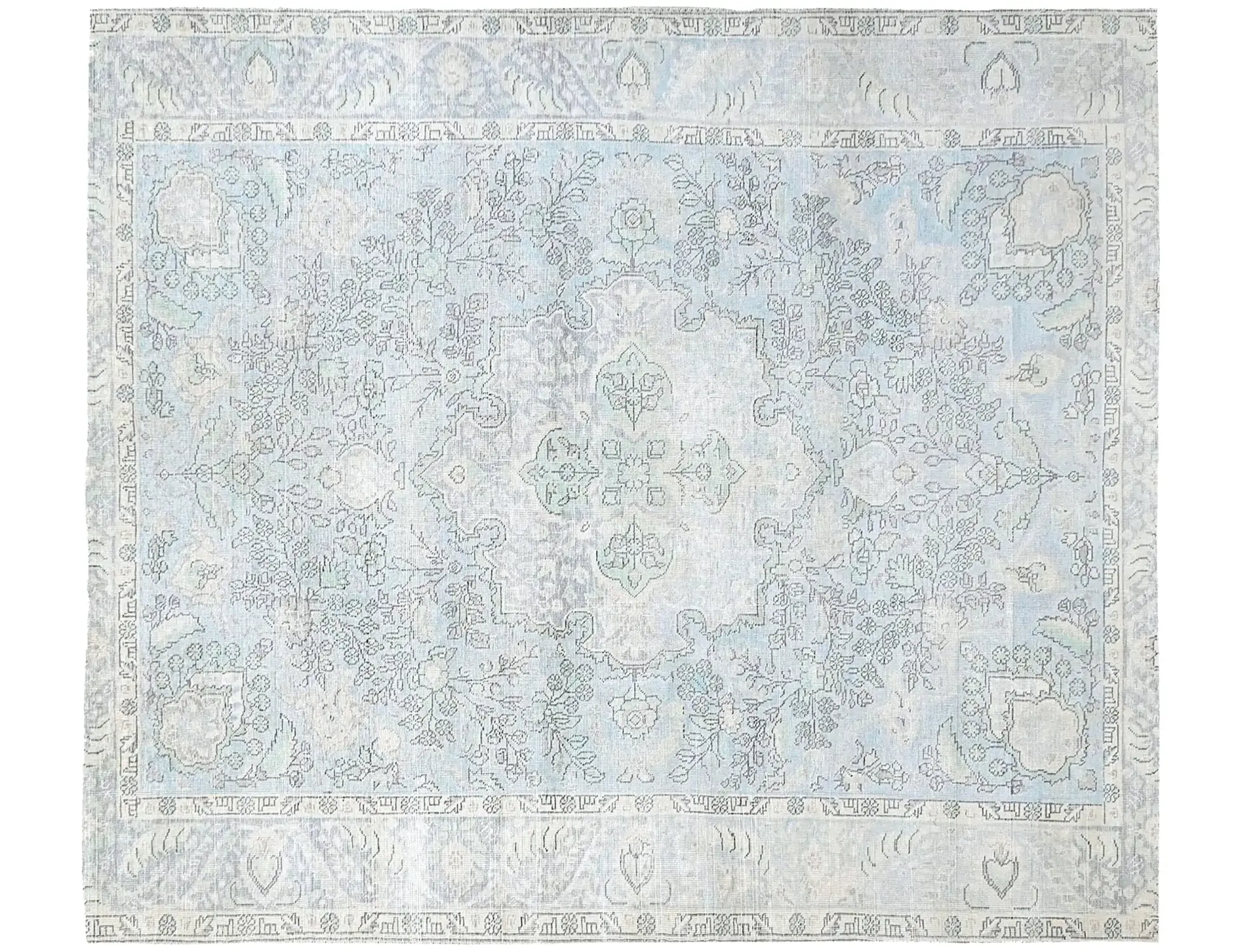  Persien Persischer Vintage Teppich 250 x 199 cm