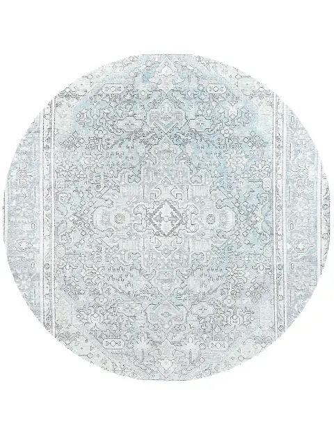 Sininen Persia Persialaiset vintage matot 197 x 197 cm