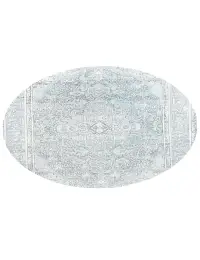 Blau Persien Persischer Vintage Teppich 197 x 197 cm - view 1