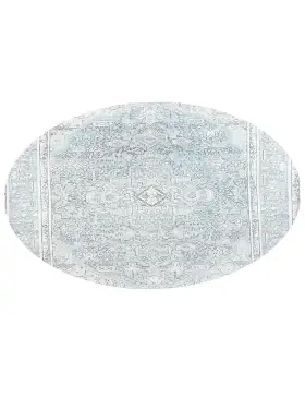 Blau Persien Persischer Vintage Teppich 197 x 197 cm - view 1