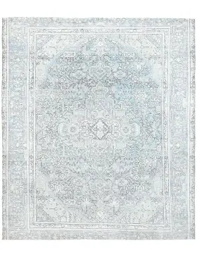 Blau Persien Persischer Vintage Teppich 250 x 197 cm