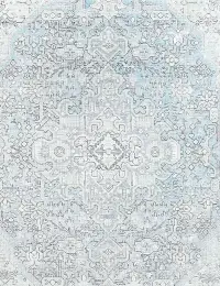 Blau Persien Persischer Vintage Teppich 250 x 197 cm - view 3