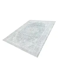 Blau Persien Persischer Vintage Teppich 250 x 197 cm - view 1