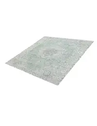 Grün Persien Persischer Vintage Teppich 201 x 201 cm - view 1