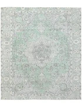 Grön Persien Persisk vintage matta 250 x 201 cm