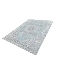 Blau Persien Persischer Vintage Teppich 250 x 201 cm - view 1