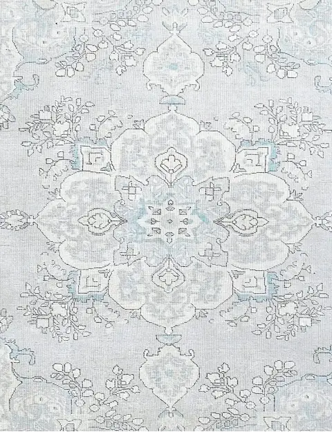 Harmaa Persia Persialaiset vintage matot 198 x 198 cm - view 3