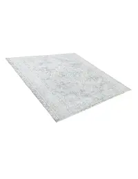 Grau Persien Persischer Vintage Teppich 198 x 198 cm - view 2